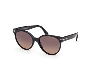 Óculos de sol Tom Ford FT1311 TALLULAH-02 Preto Redonda - 1