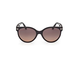 Óculos de sol Tom Ford FT1311 TALLULAH-02 Preto Redonda - 2