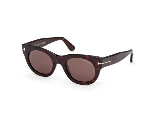 Óculos de sol Tom Ford FT1315 MARINE-02 Castanho Redonda - 1