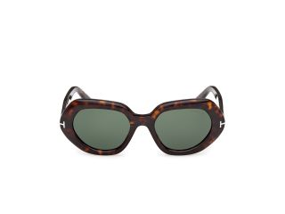Óculos de sol Tom Ford FT1317 APRIL-02 Castanho Quadrada - 2