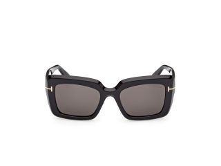 Óculos de sol Tom Ford FT1318 LEILA-02 Preto Retangular - 2