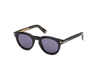 Óculos de sol Tom Ford FT1325 Preto Redonda - 1