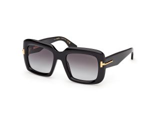 Óculos de sol Tom Ford FT1330 Preto Quadrada - 1