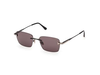 Óculos de sol Tom Ford FT1354 JAKE-02 Preto Retangular - 1