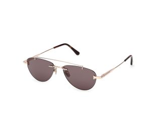 Óculos de sol Tom Ford FT1356 ASTOR-02 Dourados Aviador - 1