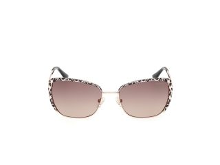 Óculos de sol Guess GU00218 Dourados Quadrada - 2