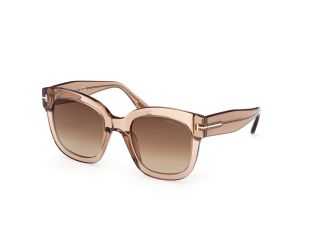 Óculos de sol Tom Ford FT0613 BEATRIX-02 Castanho Quadrada - 1