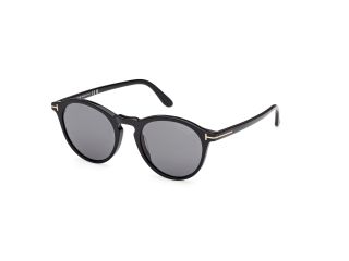 Óculos de sol Tom Ford FT0904 AURELE Preto Redonda - 1