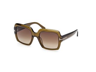 Óculos de sol Tom Ford FT1082 KAYA Beige Quadrada - 1