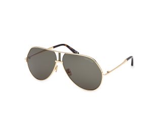 Óculos de sol Tom Ford FT1281 RICKIE-02 Dourados Aviador - 1