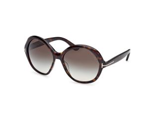 Óculos de sol Tom Ford FT1282 ANNABELLE-02 Castanho Redonda - 1