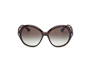 Óculos de sol Tom Ford FT1282 ANNABELLE-02 Castanho Redonda - 2