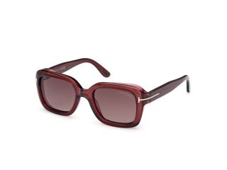 Óculos de sol Tom Ford FT1283 NATALIA-02 Vermelho Quadrada - 1