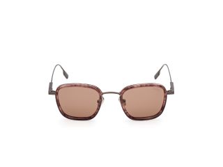 Óculos de sol Ermenegildo Zegna EZ0277 Grená Quadrada - 2