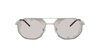 Óculos de sol Emporio Armani 0EA2147 Prateados Quadrada - 2