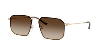 Óculos de sol Emporio Armani 0EA2165D Dourados Quadrada - 1