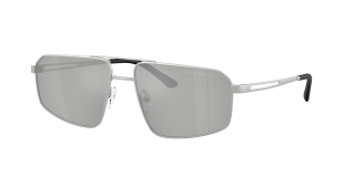 Óculos de sol Emporio Armani 0EA2173 Prateados Aviador - 1