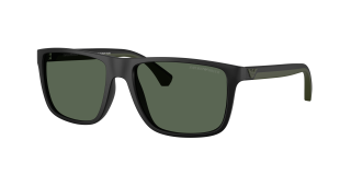 Óculos de sol Emporio Armani 0EA4033 Preto Quadrada - 1