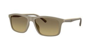 Óculos de sol Emporio Armani 0EA4257U Beige Quadrada - 1