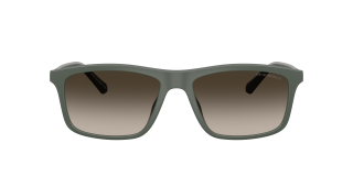 Óculos de sol Emporio Armani 0EA4257U Verde Quadrada - 2