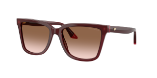 Óculos de sol Emporio Armani 0EA4261 Rosa/Vermelho-Púrpura Quadrada - 1