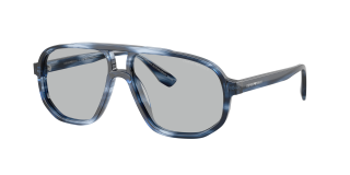 Óculos de sol Emporio Armani 0EA4263U Azul Aviador - 1