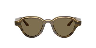Óculos de sol Emporio Armani 0EA4264U Castanho Quadrada - 2