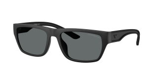 Óculos de sol Emporio Armani 0EA4267U Preto Quadrada - 1
