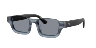 Óculos de sol Emporio Armani 0EA4268U Azul Quadrada - 1