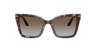 Óculos de sol Emporio Armani 0EA4273BU Castanho Quadrada - 2