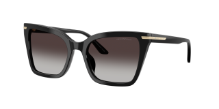 Óculos de sol Emporio Armani 0EA4273BU Preto Quadrada - 2