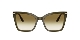 Óculos de sol Emporio Armani 0EA4273BU Verde Quadrada - 2