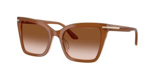 Óculos de sol Emporio Armani 0EA4273BU Castanho Quadrada - 1