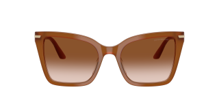 Óculos de sol Emporio Armani 0EA4273BU Castanho Quadrada - 2