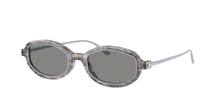 Óculos de sol Emporio Armani 0EA4276U Cinzento Quadrada - 1
