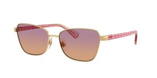 Óculos de sol Ralph Lauren 0RA4149 Dourados Quadrada - 1