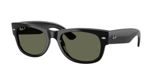 Óculos de sol Ray Ban 0RB0832S MEGA WAYFARER II Preto Quadrada - 1