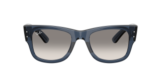 Óculos de sol Ray Ban 0RB0840S MEGA WAYFARER Azul Quadrada - 2