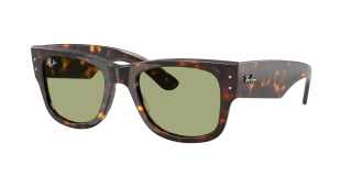 Óculos de sol Ray Ban 0RB0840S MEGA WAYFARER Castanho Quadrada - 1