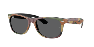 Óculos de sol Ray Ban 0RB2132 NEW WAYFARER Preto Quadrada - 1