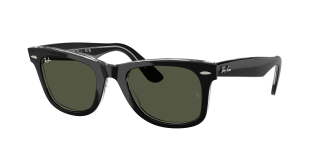 Óculos de sol Ray Ban 0RB2140 WAYFARER Preto Quadrada - 1