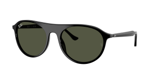 Óculos de sol Ray Ban 0RB2215 Preto Quadrada - 1