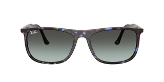 Óculos de sol Ray Ban 0RB2216 Azul Retangular - 2