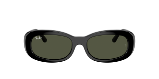 Óculos de sol Ray Ban 0RB2221 Preto Ovalada - 2