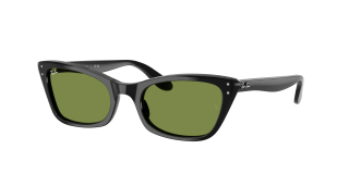 Óculos de sol Ray Ban 0RB2299 LADY BURBANK Preto Borboleta - 1