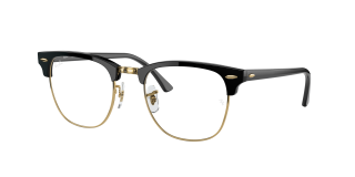 Óculos de sol Ray Ban 0RB3016 CLUBMASTER Preto Quadrada - 1