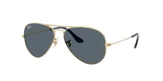 Óculos de sol Ray Ban 0RB3025 AVIATOR LARGE METAL Dourados Aviador - 1