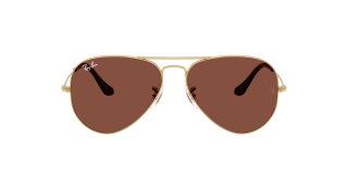 Óculos de sol Ray Ban 0RB3025 AVIATOR LARGE METAL Dourados Aviador - 2