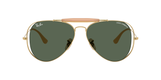Óculos de sol Ray Ban 0RB3029M Dourados Aviador - 2