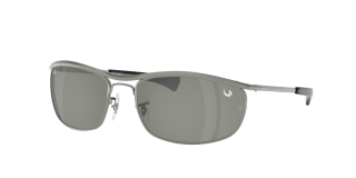 Óculos de sol Ray Ban 0RB3119M OLYMPIAN I DELUXE Cinzento Ovalada - 2